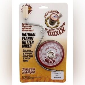 Peanut Butter Mixer / Mess-Free Nut & Natural New